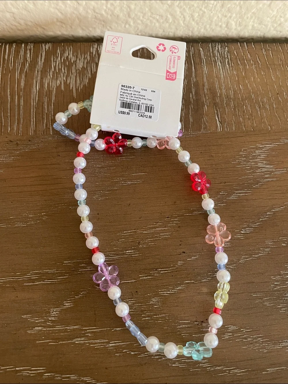 💖 Pick three $15 - Claire’s Pearl & Flower Bead Necklace, Ring and Bracelet
